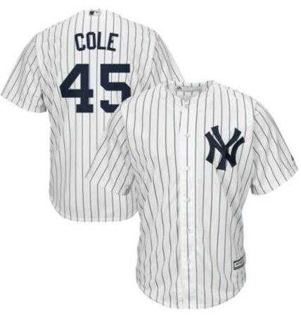 Yankees 45 Gerrit Cole White Cool Base Jersey Dzhi,We sell and wholesale Yankees 45 Gerrit Cole White Cool Base Jersey Dzhi on line form chian!